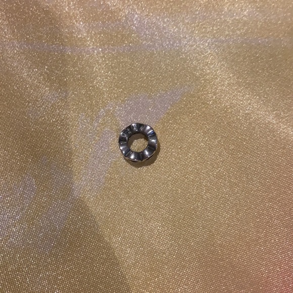 Retired Pandora Open Sky Infinity Mini Spacer Silver Charm - Picture 8 of 11